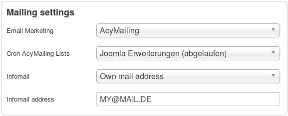 en digistore connect mailing settings
