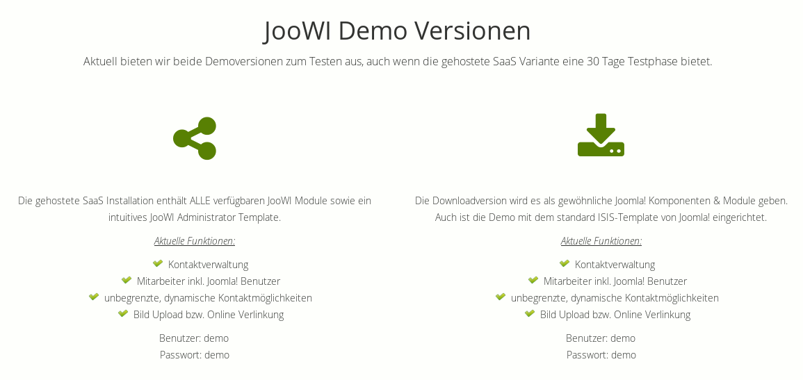 JooWI Online v2 Demos
