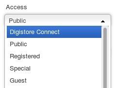 en digistore connect access level